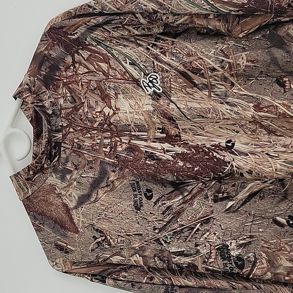 Men's Large Mossy Oak Shirt Camuflaje Short Sleeve T-Shirt - Picture 3 of 10